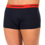 Pack of 3 Retro Boxers // Black + Red + White (XS)