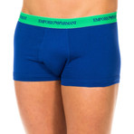 Pack of 2 Boxers // Green + Royal Blue (S)