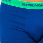 Pack of 2 Boxers // Green + Royal Blue (XS)