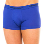 Pack of 2 Retro Boxers // Navy + Royal Blue (XS)