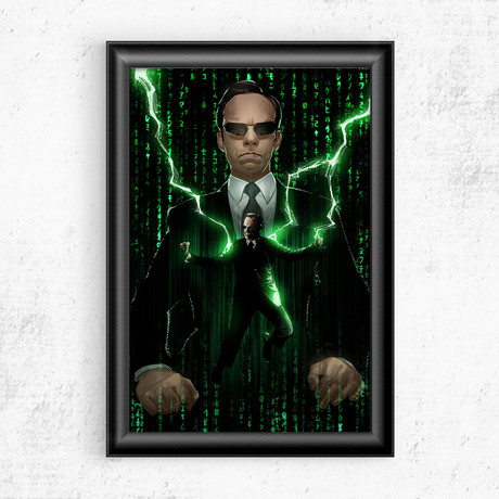 Agent Smith // The Matrix (11"W x 17"H)