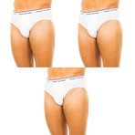 Tommy Hilfiger // Pack of 3 Underwear // White (XL)