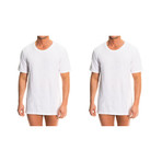 Tommy Hilfiger // Pack of 2 T-Shirts // White (XL)