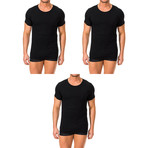 Tommy Hilfiger // Pack of 3 Shirts // Black (S)