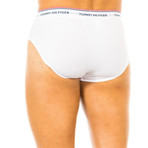 Tommy Hilfiger // Pack of 3 Underwear // White (XL)