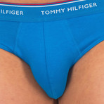 Tommy Hilfiger // Pack of 3 Underwear // Blue + Red + Light Blue (L)