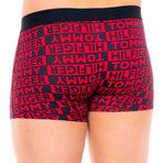 Tommy Hilfiger // Pack of 2 Boxers // Blue + Red + Black (L)