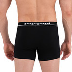 4 Pack Boxer Brief // Black + Blue (L)