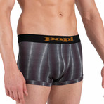 Animal Print Trunks // Light Gray (M)