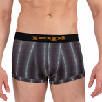 Animal Print Trunks // Light Gray (S)