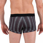 Animal Print Trunks // Light Gray (S)