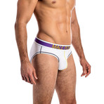 Pure Energy Sport Brief // White (L)