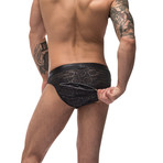 Zip Pouch Brief // Black (M)