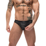 Zip Pouch Brief // Black (M)