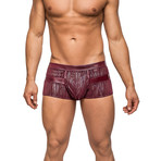 Dazzle Insert Short // Burgandy (XL)