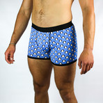 Bamboo Boxers // Penguins + Black Band (Small: 28-31" Waist)