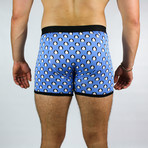 Bamboo Boxers // Penguins + Black Band (Small: 28-31" Waist)