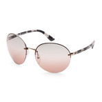 Men's PR68VS-ZVN75661 Sunglasses // Havana + Pink Gradient