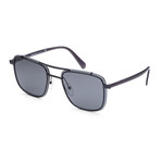 Prada // Men's PR59US-1AB5S059 Fashion Sunglasses // Black + Gray