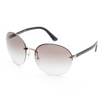 Prada // Women's PR68VS-ZVN0A761 Sunglasses // Pale Gold + Brown Gradient