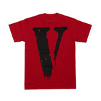 VLONE x NAV Bad Habits Drip T-Shirt // Red (M)