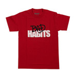 VLONE x NAV Bad Habits Drip T-Shirt // Red (M)
