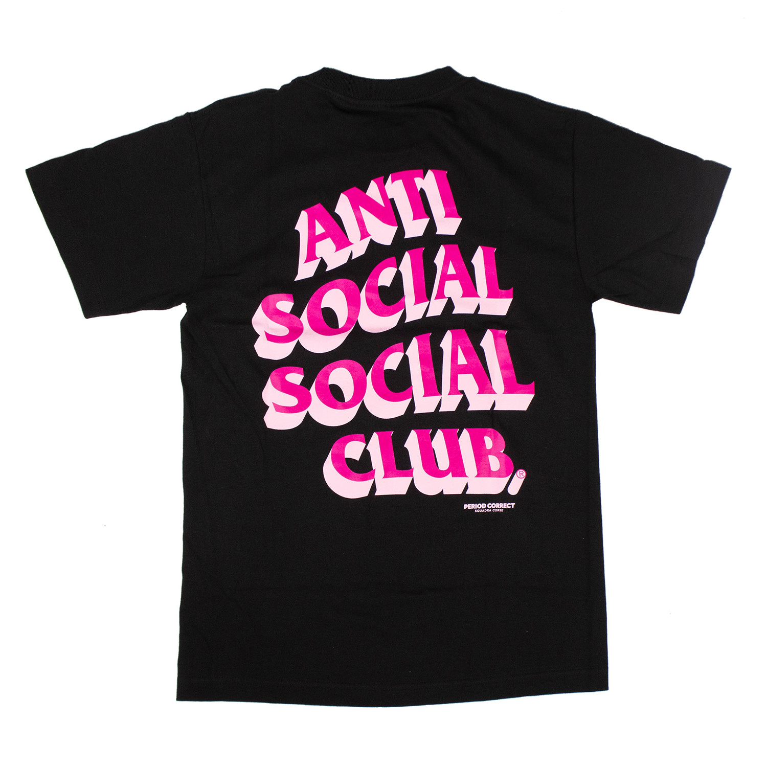 ANTI SOCIAL SOCIAL CLUB x PERIOD CORRECT TShirt // Black (L) Anti
