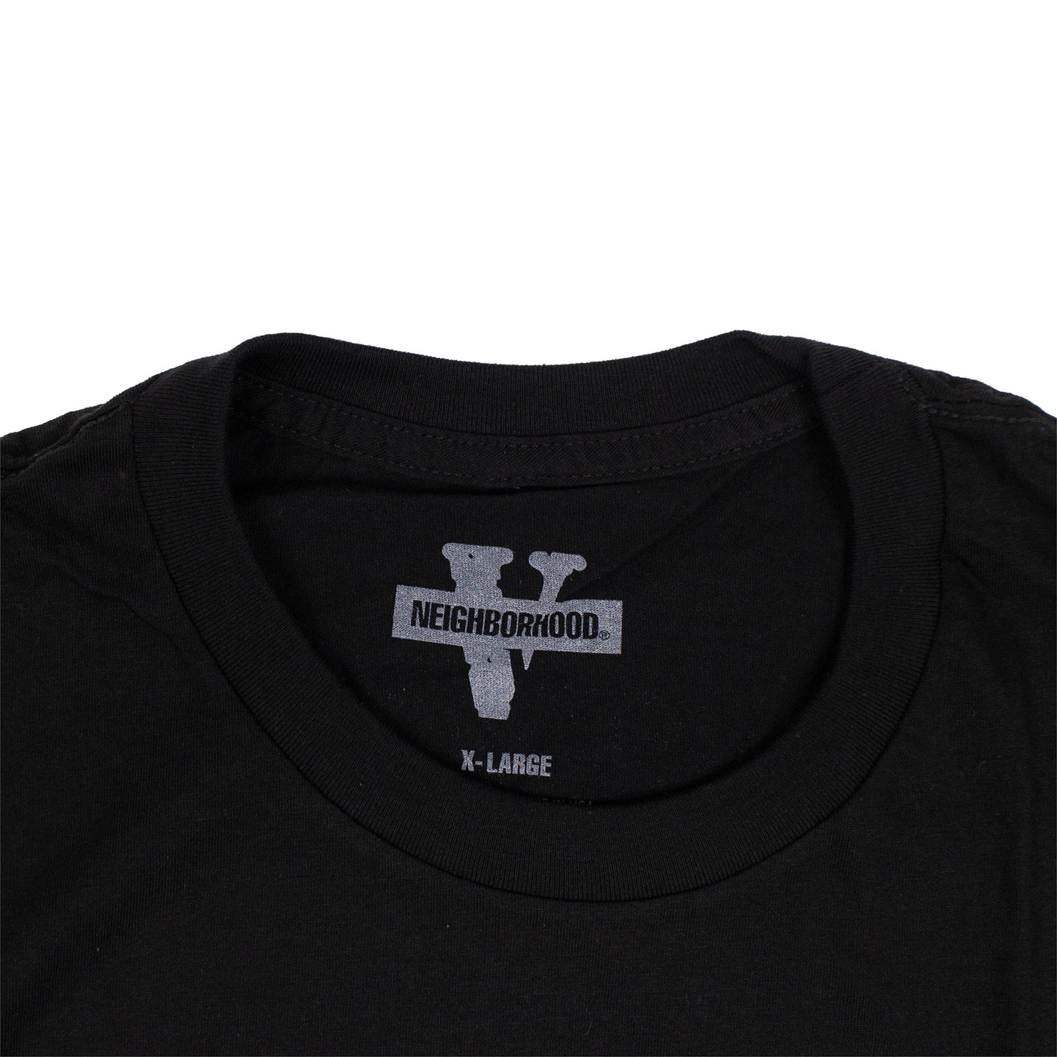 VLONE x NEIGHBORHOOD Skull T-Shirt // Black + Red (L) - Luxury
