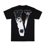 VLONE x POP SMOKE Hawk Em T-Shirt // Black (S)