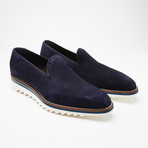 Vantaggion Suede Shoes // Navy (US: 6.5)