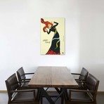 Jane Avril Vintage Poster // Henri de Toulouse-Lautrec (26"W x 40"H x 1.5"D)