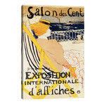 Poster advertising the 'Exposition Internationale d'Affiches', Paris, c.1896 // Henri de Toulouse-Lautrec (26"W x 40"H x 1.5"D)
