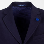 Jax Wool Coat // Dark Blue (Euro: 54)