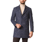 Grayson Wool Coat // Dark Blue (Euro: 54)
