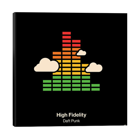 High Fidelity // Viktor Hertz (26"W x 26"H x 1.5"D)