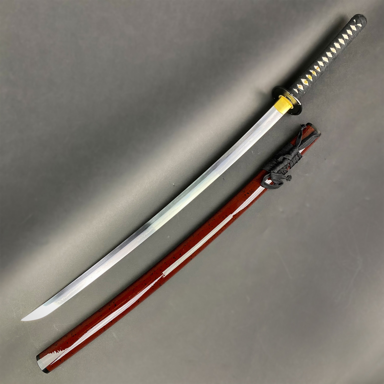 Musashi Igusa Omote Katana // Burgundy - Musashi Swords - Touch of Modern