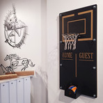 Mega Craft Basketball Wall Game