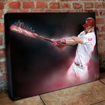 Phillies Bryce Harper // Philly Loaded // Canvas (20"W x 16"H x 1.5"D)