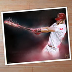 Phillies Bryce Harper // Philly Loaded // Art Print