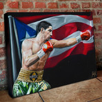 Danny // Swift Garcia // Canvas (20"W x 16"H x 1.5"D)