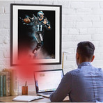 Carson Wentz // Born to Fly // Art Print