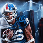 Saquon // Born To Run // Canvas (20"W x 16"H x 1.5"D)