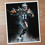 Carson Wentz // Born to Fly // Art Print