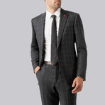 Westbury Suit // Charcoal Windowpane (US: 46R)