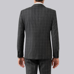 Westbury Suit // Charcoal Windowpane (US: 38R)