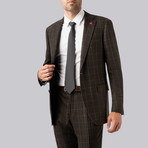 Westbury Suit // Beige Windowpane (US: 44R)