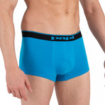 3 Pack Brazilian Trunks // Black + Blue + Turquoise (XL)