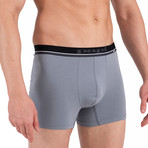 4 Pack Boxer Brief // Ebony + Black (M)