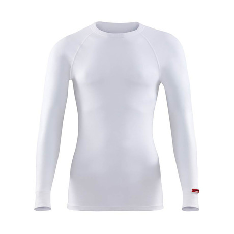 Long Sleeve Unisex Thermal T-Shirt // White (S)