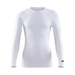 Long Sleeve Unisex Thermal T-Shirt // White (XS)